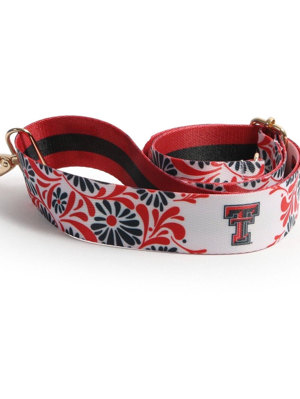 Texas Tech Floral Purse Strap by Desden